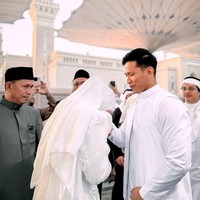 Pernikahan Dara Arafah dan Rehan Mubarak menjadi salah satu kisah selebritas yang mendapat perhatian publik: sederhana, sakral, dan penuh makna di tanah suci.  Foto: dok instagram Dara Arafah