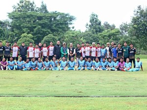 Ketika Timnas U-17 Latih Tanding dengan Tim Sepakbola Pesantren