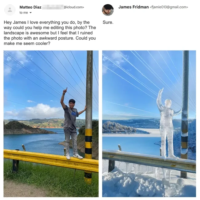 Minta Diedit Dewa Photoshop Biar Keren, Hasilnya Bikin Ngakak