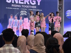 FIFTY FIFTY Lagi di Jakarta, Ketemu TWENY di Atrium Mal Jaksel