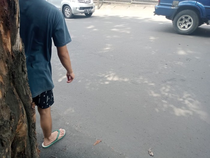 TKP Kecelakaan Gary Iskak.