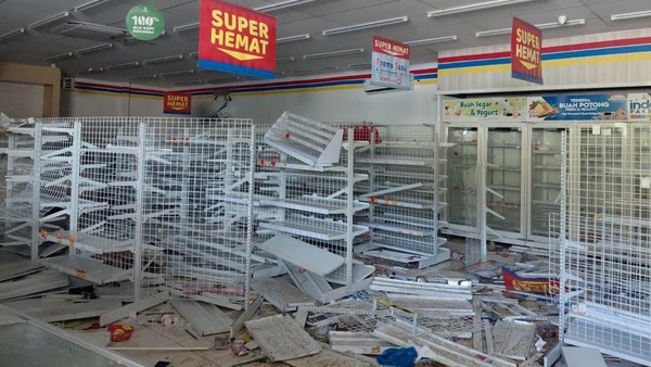 Akses Bantuan Terputus Akibat Bencana, Indomaret di Sibolga Dijarah