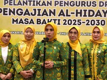 Istri Bahlil Minta Pengajian Al-Hidayah Kirim Bantuan Ke Sumatera