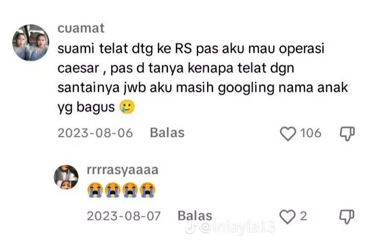 Kelakuan random suami