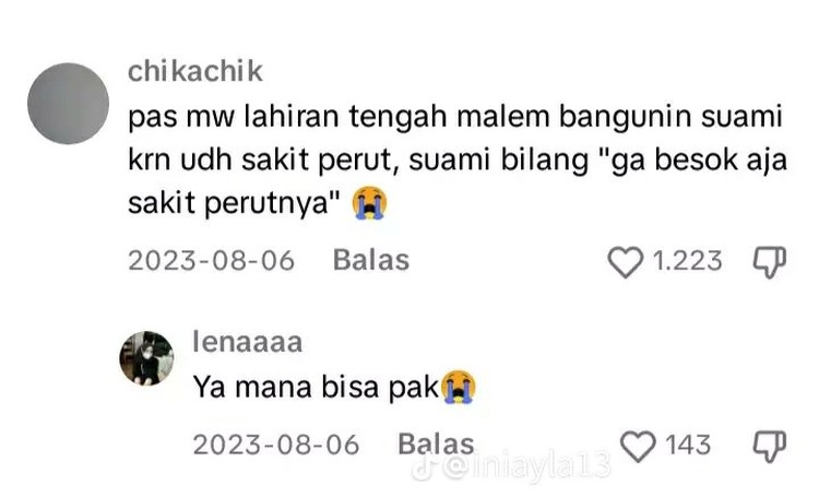 Kelakuan random suami