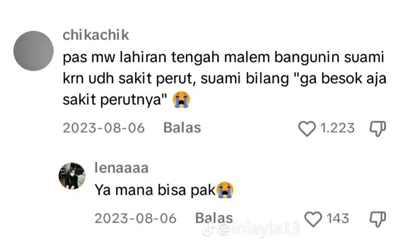 Kelakuan random suami