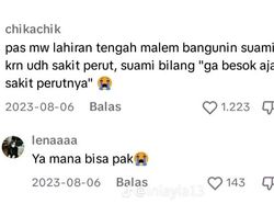 Kelakuan Random Suami Saat Istri Lahiran, Ceritanya Bikin Ngakak!