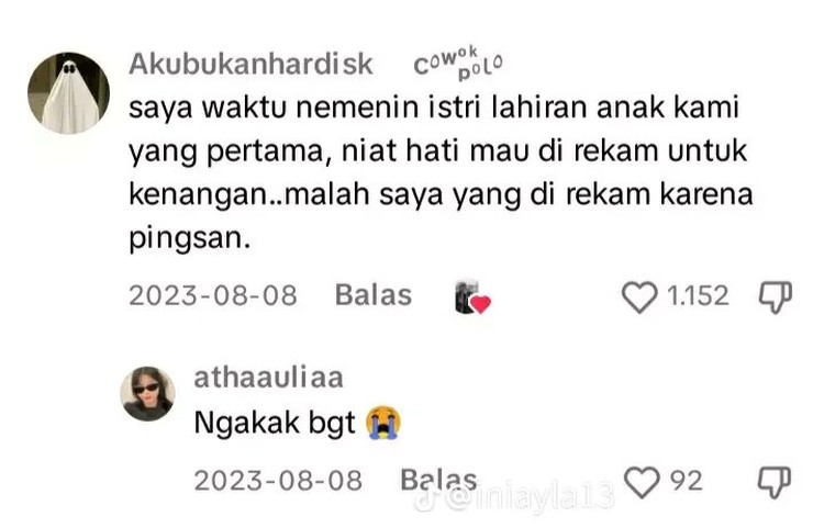 Kelakuan random suami