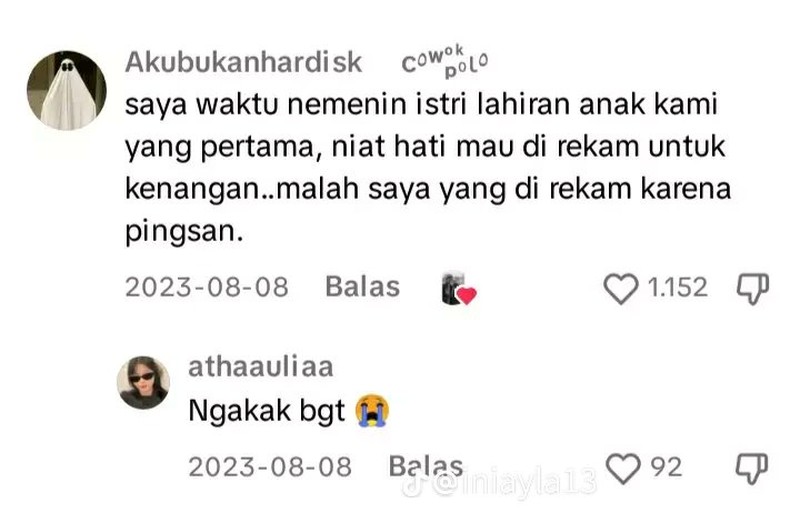 Kelakuan random suami