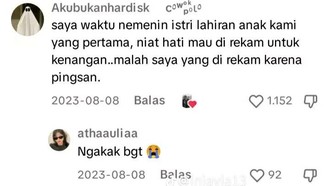Kelakuan Random Suami Saat Istri Lahiran, Ceritanya Bikin Ngakak!