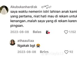 Kelakuan Random Suami Saat Istri Lahiran, Ceritanya Bikin Ngakak!