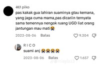 Kelakuan random suami