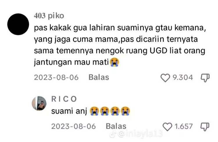 Kelakuan random suami