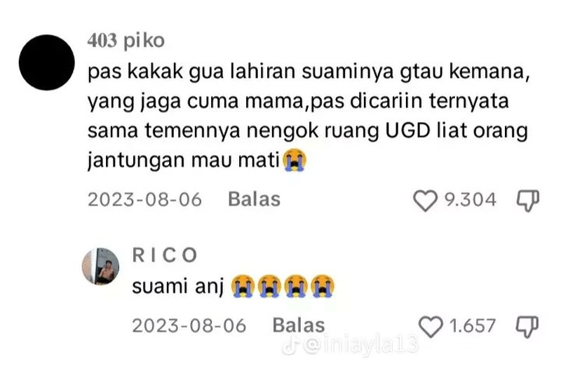 Kelakuan random suami