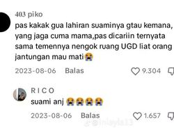 Kelakuan Random Suami Saat Istri Lahiran, Ceritanya Bikin Ngakak!