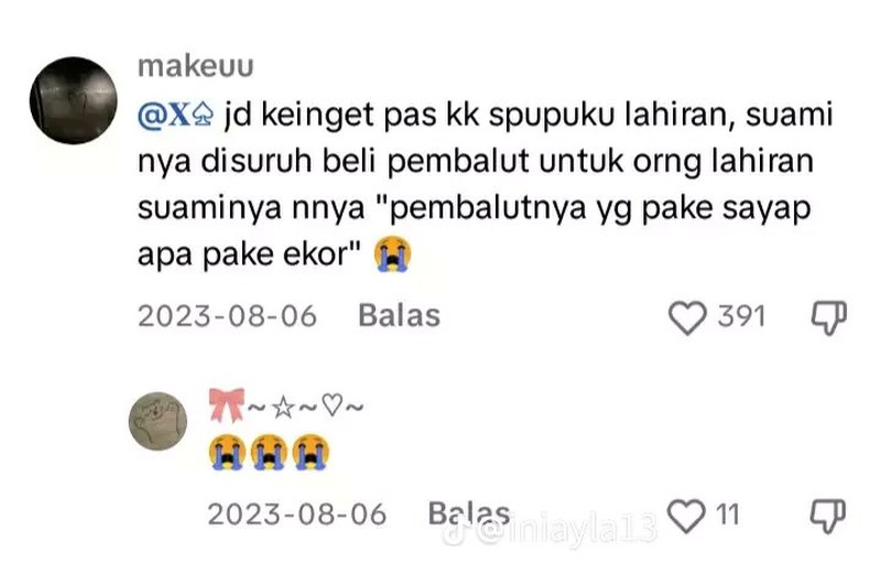 Kelakuan random suami