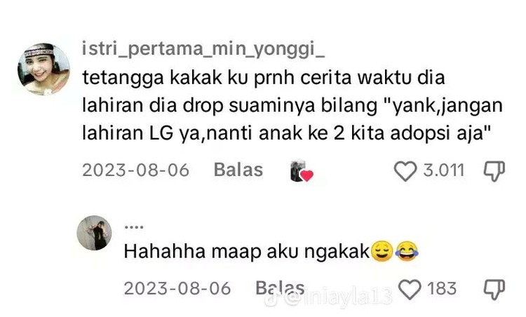 Kelakuan random suami