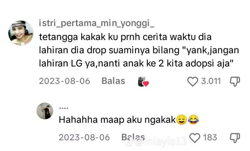 Kelakuan random suami