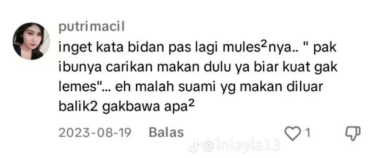 Kelakuan random suami