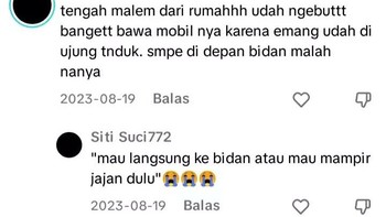 Ngebut ke Bidan, Sampai Depan Malah Nanya Mau Jajan Dulu Cerita lucu suami yang tengah malam ngebut membawa istrinya ke bidan, tapi sesampainya di depan justru bertanya apakah perlu langsung masuk atau mau mampir jajan dulu. Foto: x.com/@emakjulidd