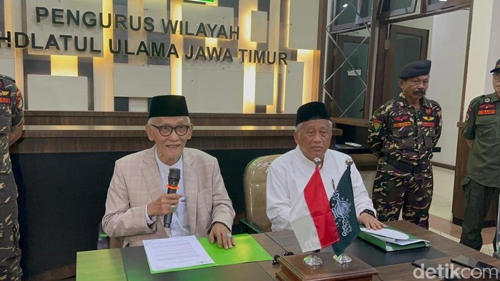 Konferensi pers Rais Aam PBNU putuskan Gus Yahya bukan Ketum PBNU