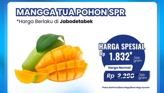 Mangga Diobral di Transmart Full Day Sale