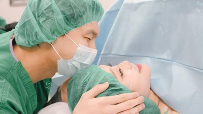 Vior Melahirkan Bayi Perempuan: Berjuang untuk Proses Normal, Akhirnya Caesar