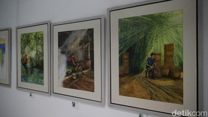 Pameran ini sekaligus menghadirkan pesan kuat tentang pentingnya keberanian untuk menjadi diri sendiri. Mohammad Farrel/detikFoto