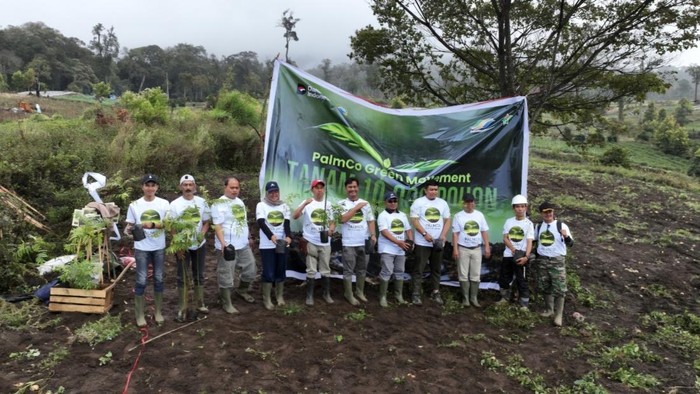 Penanaman pohon di sejumlah wilayah kerja PalmCo