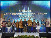 PTBI 2025, BI Jateng Apresiasi 15 Mitra Strategis Pendukung Perekonomian