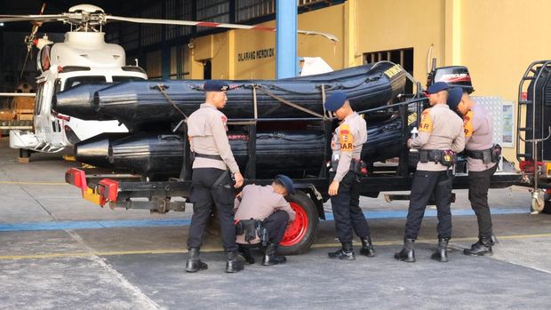 Polri mengirim bantuan untuk bencana di utara Sumatera.