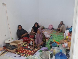 Terminal hingga Pelabuhan Jadi Tempat Selamat Warga Aceh-Sumut