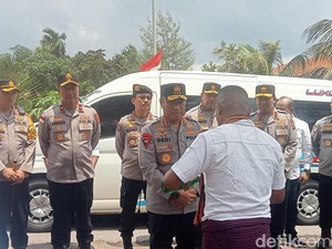 Wakapolri Resmikan Sistem Peringatan Dini Gunung Lewotobi Laki-laki