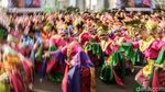 500 Penari Meriahkan Gelaran Jakarta Penuh Warna di Bundaran HI
