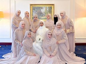 Gaya Dinda Hauw Hingga Sohwa Halilintar Jadi Bridesmaid Dara Arafah di Madinah