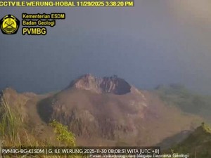 Gunung Ile Werung Naik Status ke Waspada, Warga Diminta Jauhi Radius 2 Km