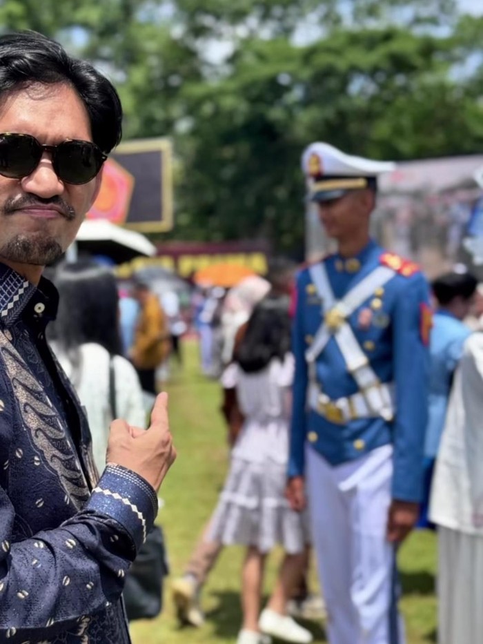 Anak Ibnu Jamil, Dhofin, menjalani Wisuda Prabhatar 2025 Akademi TNI-Akpol,