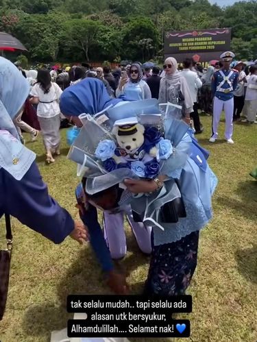 Anak Ibnu Jamil, Dhofin, menjalani Wisuda Prabhatar 2025 Akademi TNI-Akpol,
