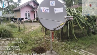 Komdigi Pasang 10 Titik Internet Satelit Satria-1 Pulihkan Konektivitas di Aceh, Sumut, dan Sumbar
