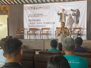 Kapolresta Banyuwangi Dukung Komunitas Jaga Ruang Positif Digital