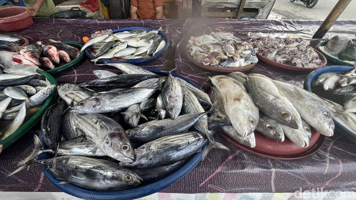 Pasokan ikan di Kota Medan sulit didapat dan harga melambung pasca banjir. (Kartika/detikcom)