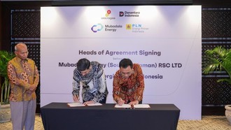 PLN EPI & Raksasa Migas Arab Teken Perjanjian Jual Beli Gas Laut Andaman