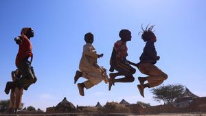Potret Anak Pengungsi Sudan, Bertahan Hidup di Tengah Konflik yang Tak Kunjung Usai
