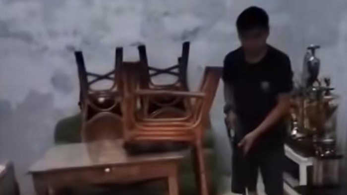 Rumah Tjong A Fie pasca banjir di Medan