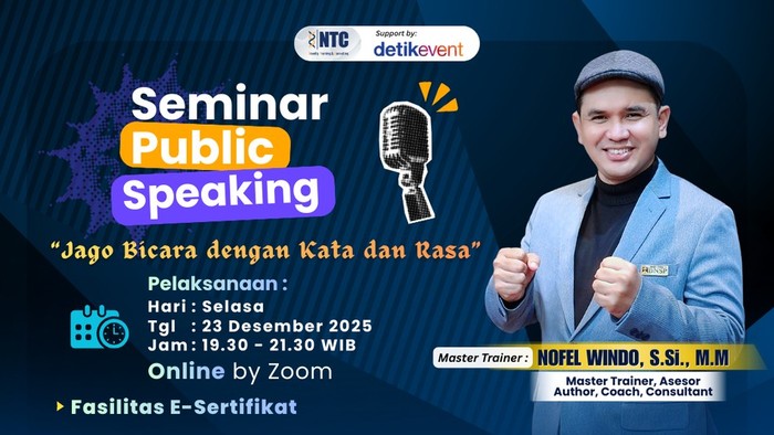 Seminar public speaking bersama Nofel Windo