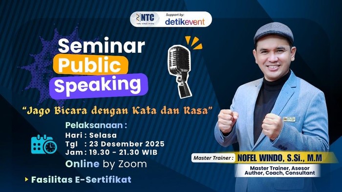 Seminar public speaking bersama Nofel Windo