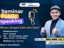 Kuasai Kata dan Rasa dalam Waktu Dua Jam di Workshop Online Public Speaking