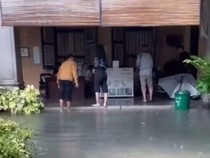 Untuk Pertama Kalinya Tjong A Fie Mansion di Medan Terendam Banjir!