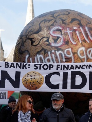 Aktor Liam Cunningham Ikut Aksi Solidaritas Palestina di Dublin