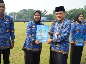 HUT Korpri Ke-54, Al Haris Serahkan 6.438 SK ASN PPPK di Jambi